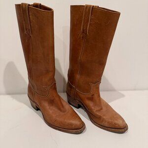 Frye Leather Tan Boots - size 9